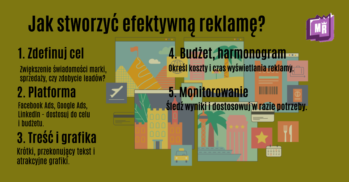kroki do stworzenia efektywnej reklamy