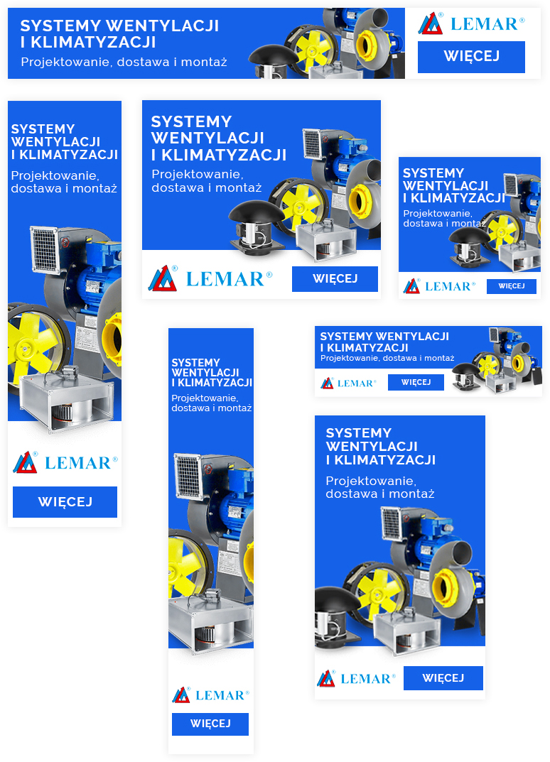 Portfolio Lemar - kampania bannerowa