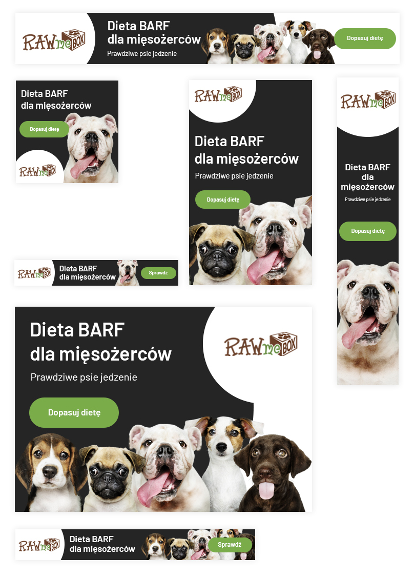 Portfolio RAWmeBOX - kampania bannerowa