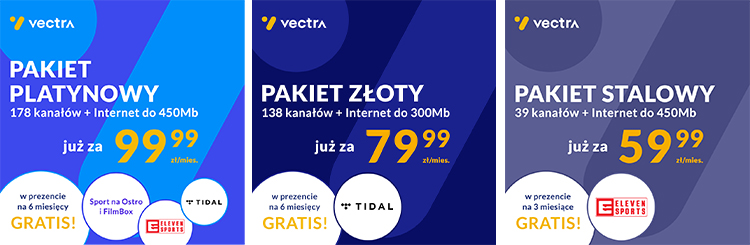 Portfolio Vectra - kampania bannerowa
