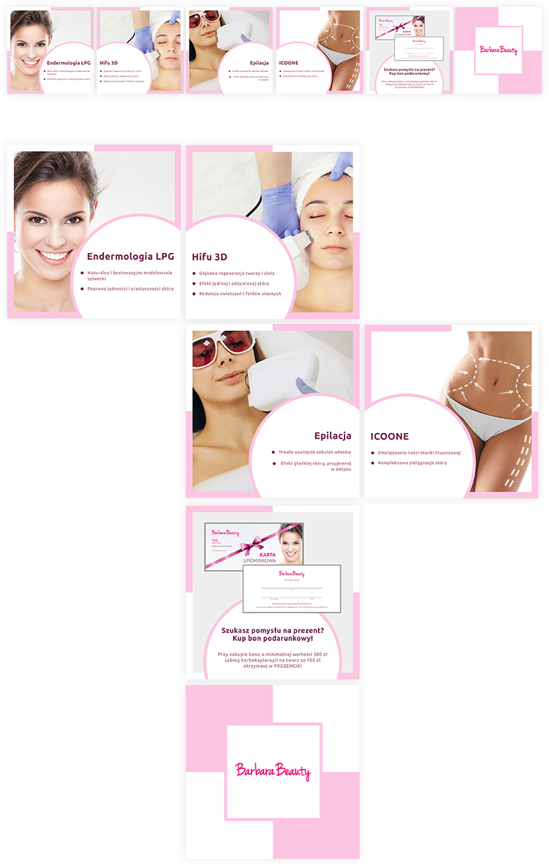 Portfolio Barbara Beauty - kampania bannerowa
