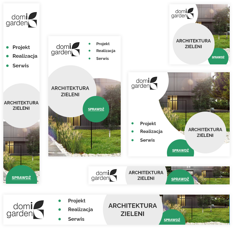Portfolio DOMiGARDEN - kampania bannerowa