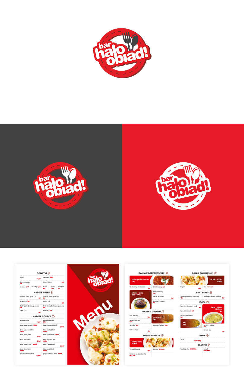 Portfolio HaloObiad - identyfikacja