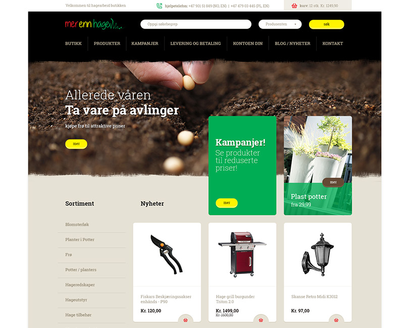Portfolio Merennhage - widok PC