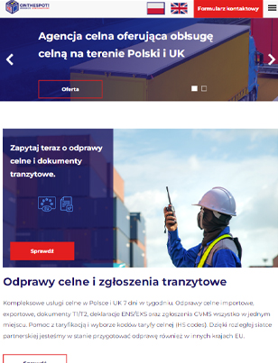 Portfolio On The Spot Broker - widok Tablet