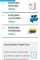 Portfolio Sprezarki.com.pl - widok Komórka