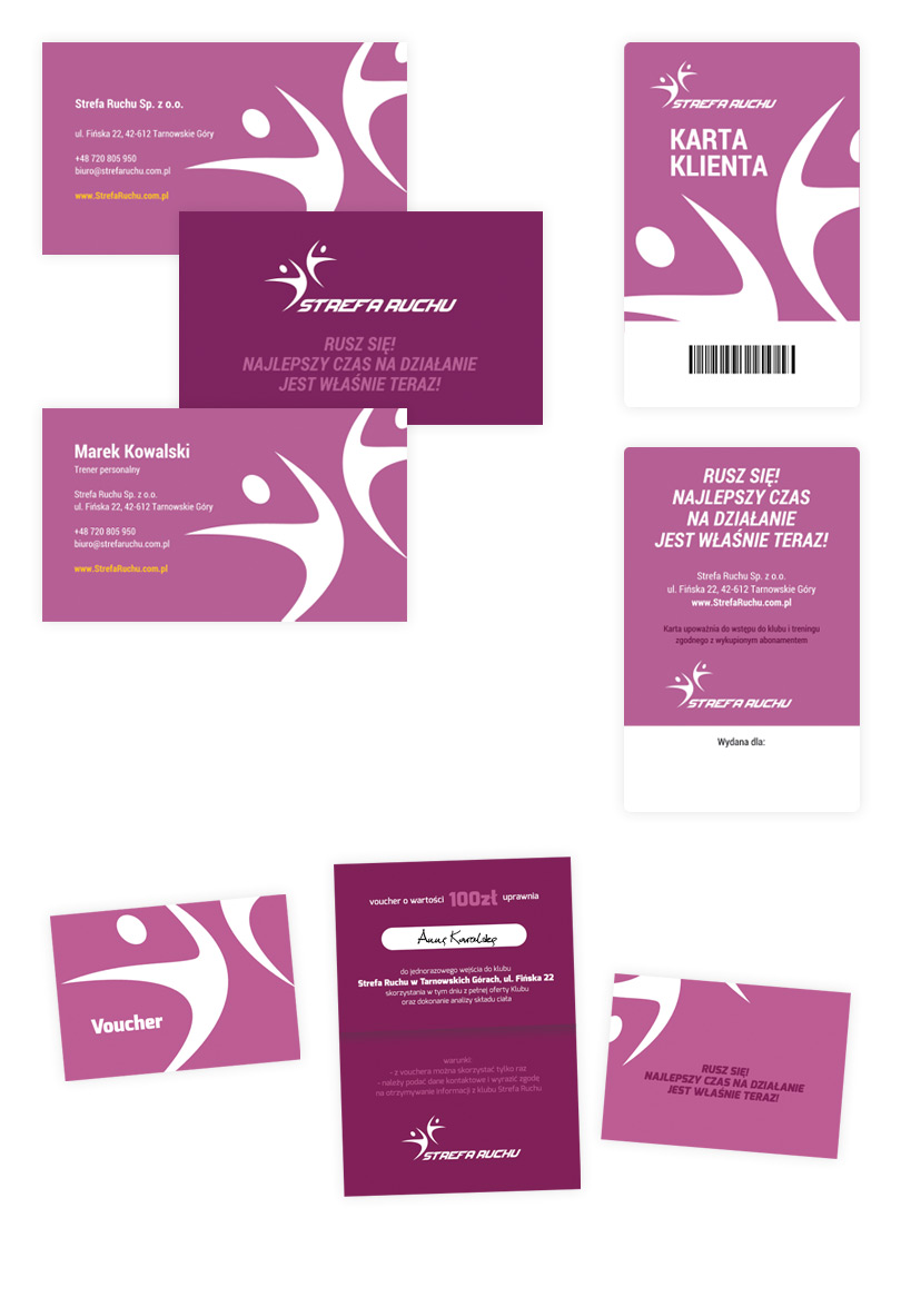 Portfolio StrefaRuchu - identyfikacja