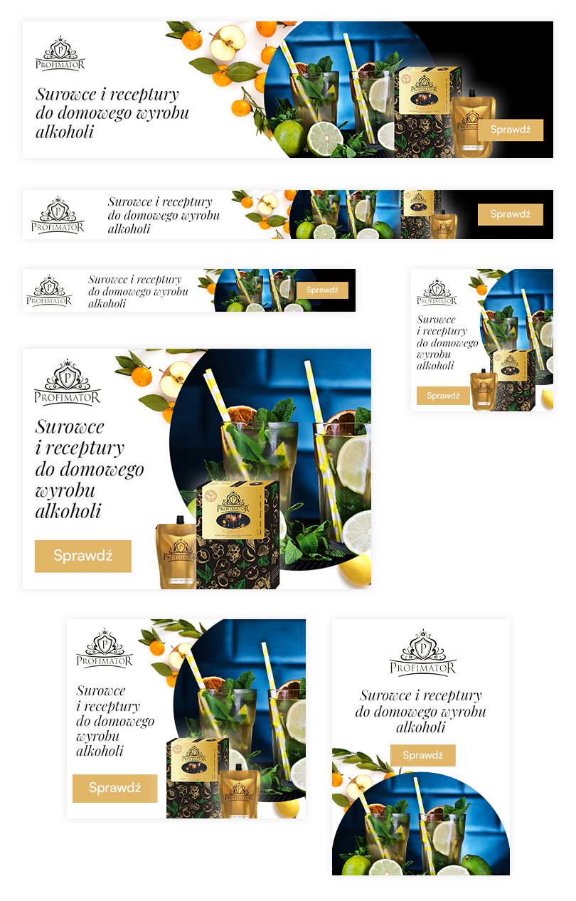 Portfolio Profimator - kampania bannerowa