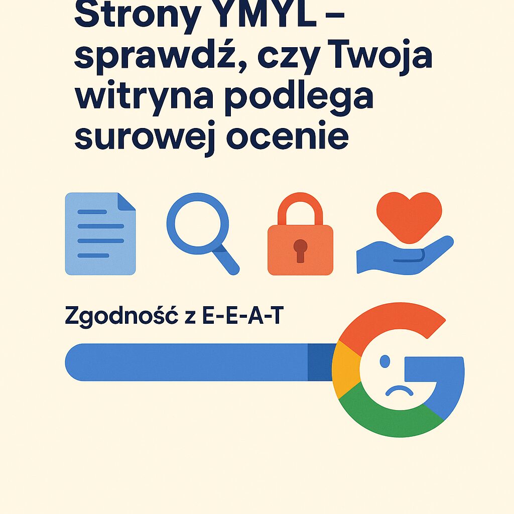 Strony YMYL - sprawdź, czy Twoja strona podlega ocenie?